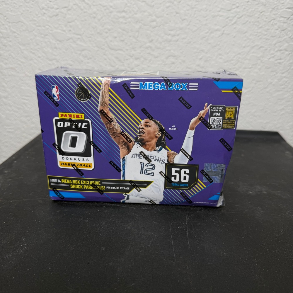 Panini 2024-25 Donruss Optic Basketball Mega Box Ja Morant 56 Cards Sealed